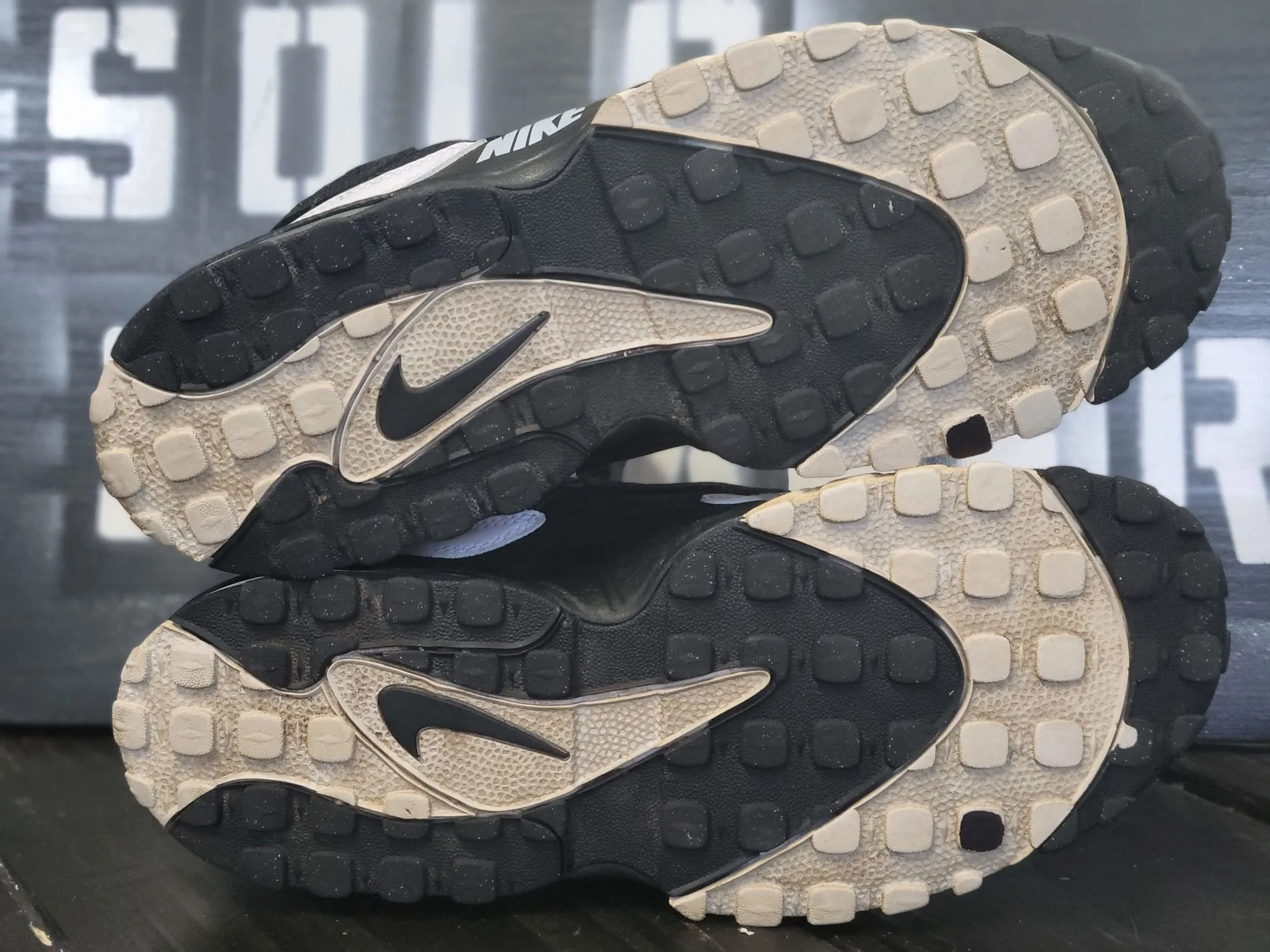 2017 Nike Speed Turf Black/White Football Sneakers 525225-011 Men 10.5