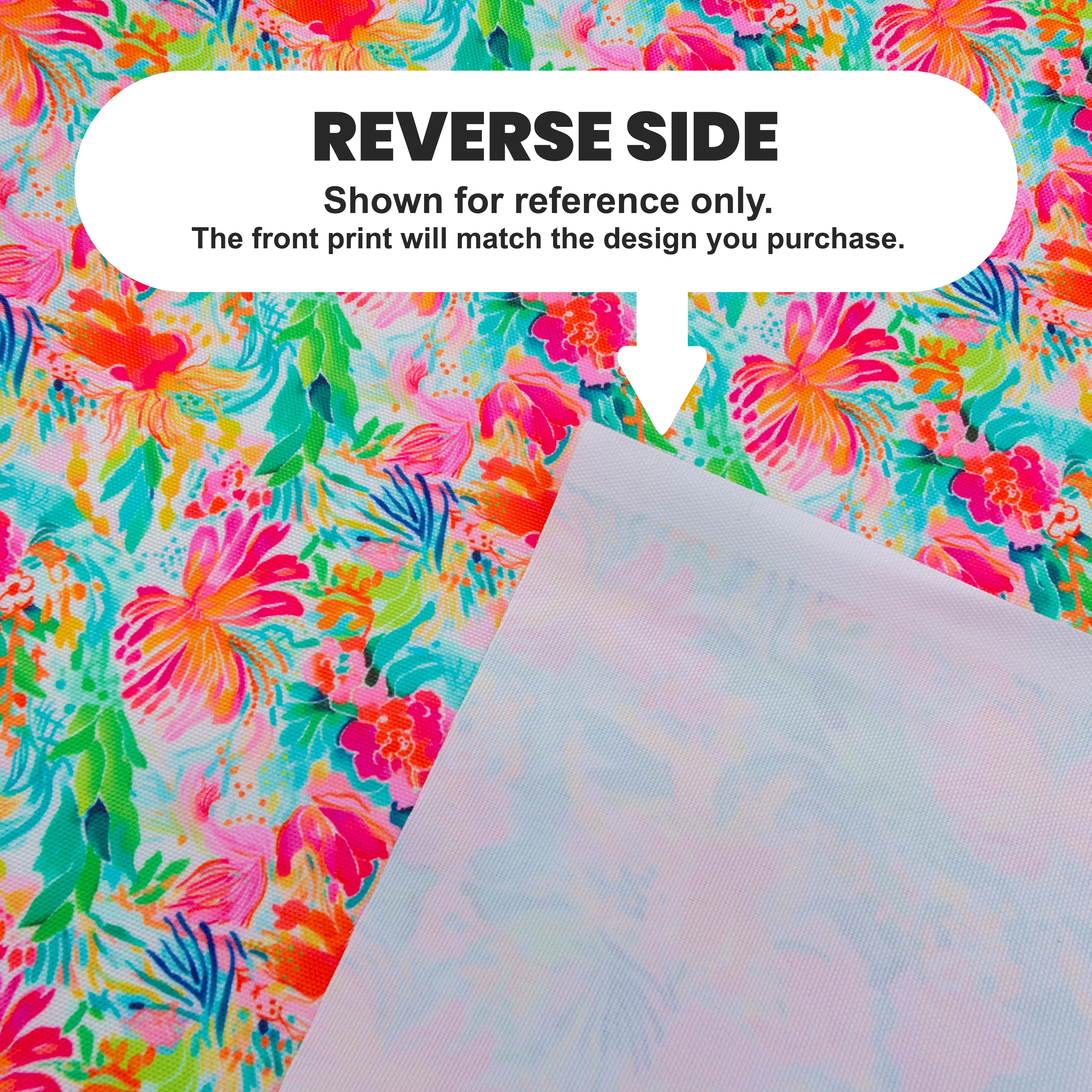 Bloom Boom Water-Resistant Canvas 18" x 58" Roll