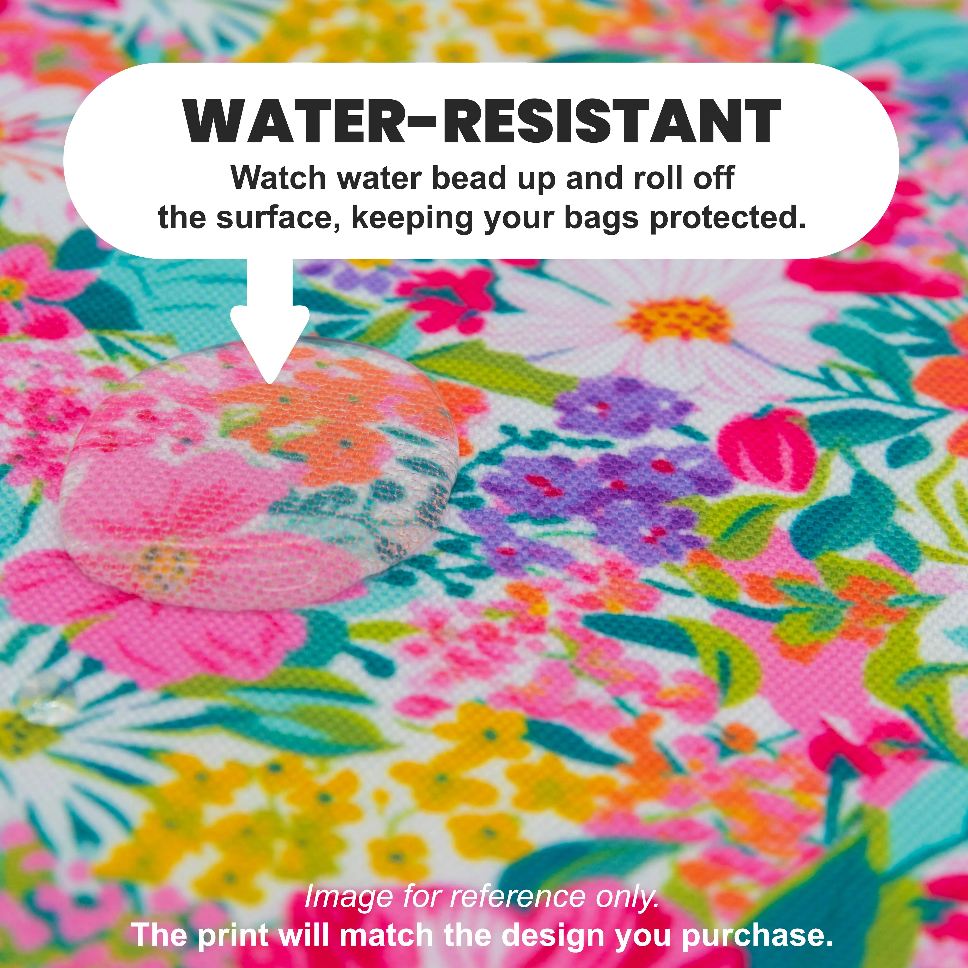 Bloom Boom Water-Resistant Canvas 18" x 58" Roll