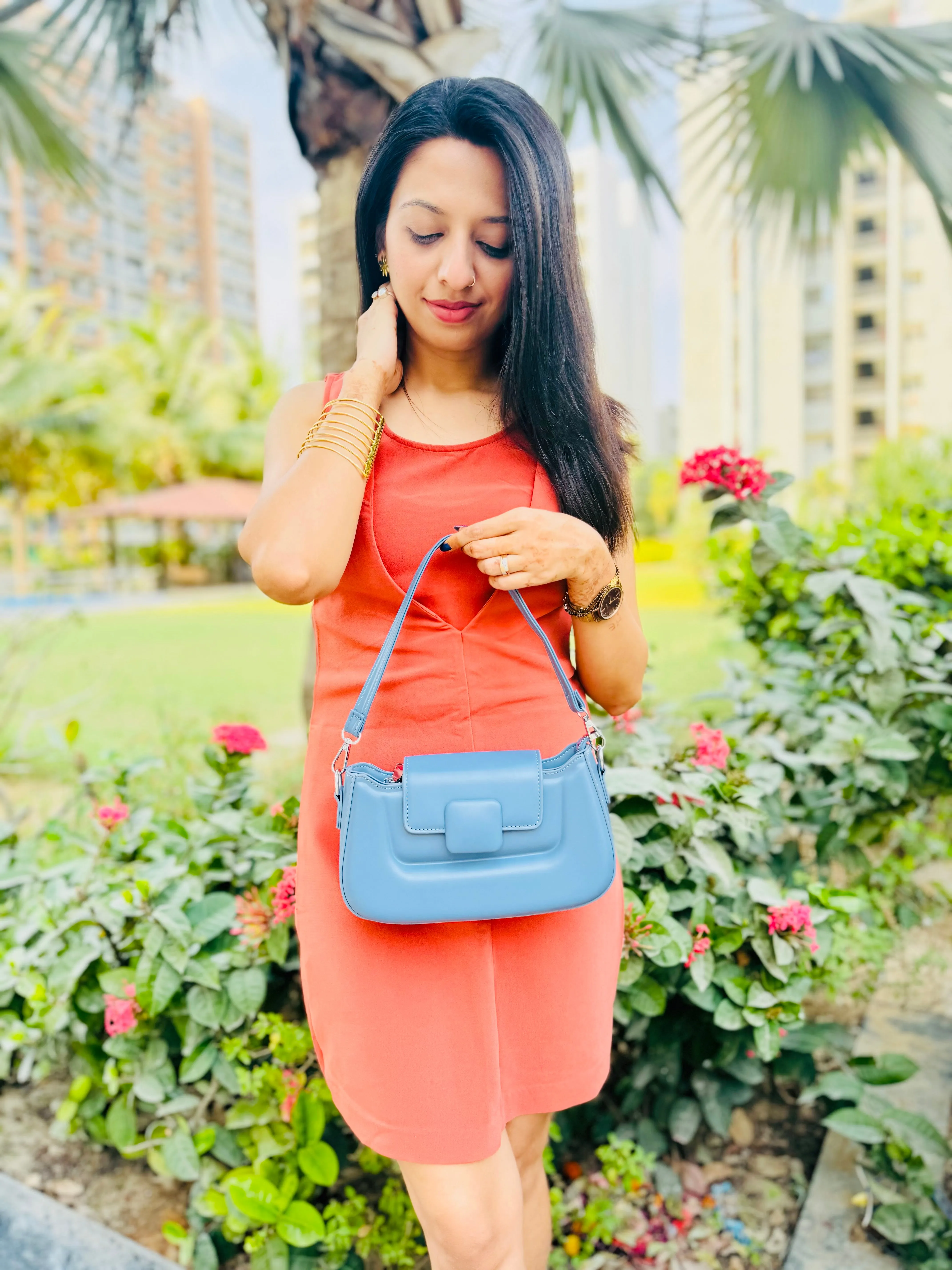 Blue Candy Bag