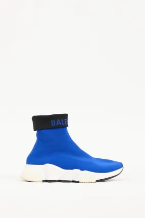 Blue Speed Knit Sneaker