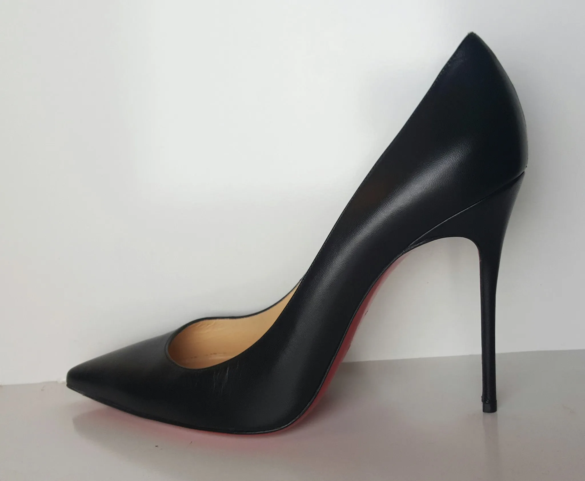 Christian Louboutin Leather Decollete Pump Size 41 (Fits U.S. sizes 9.5-10)