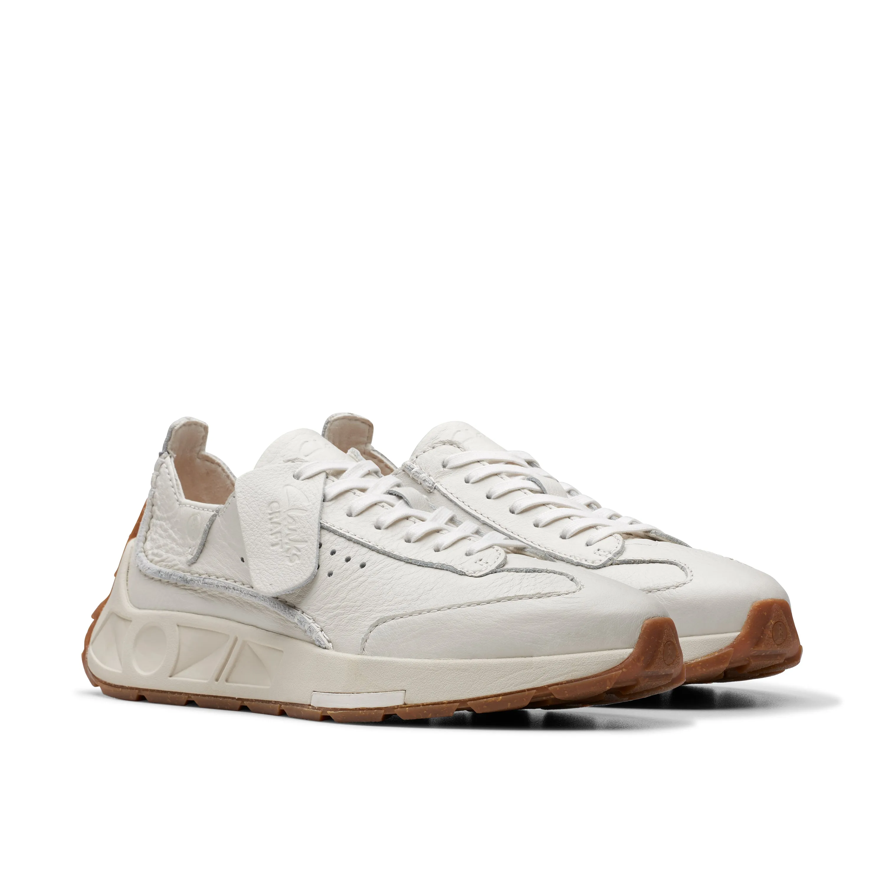 CLARKS | SNEAKERS MUJER | CRAFT SPEED OFF WHITE LEATHER | BLANCO