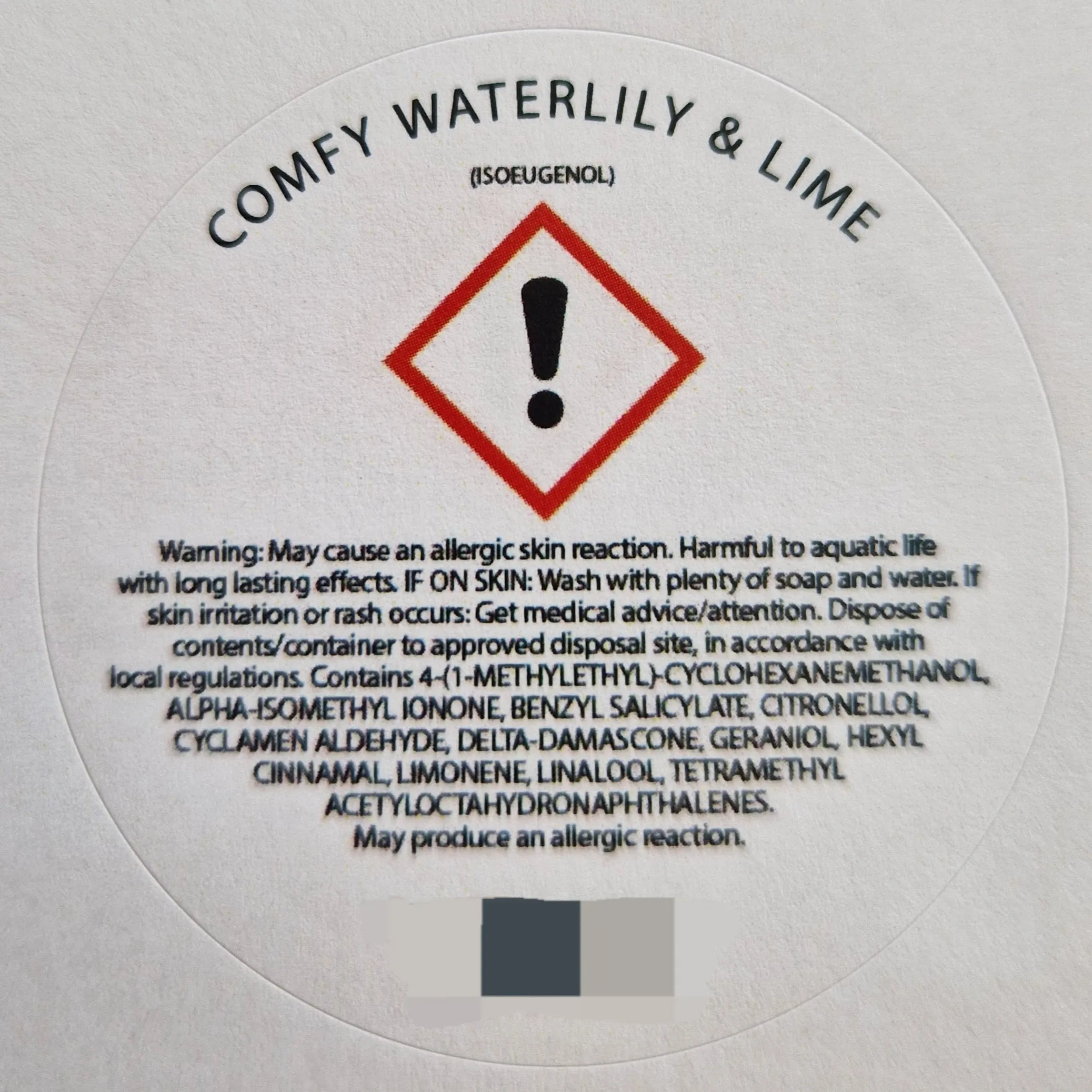 Comfy waterlily & Lime