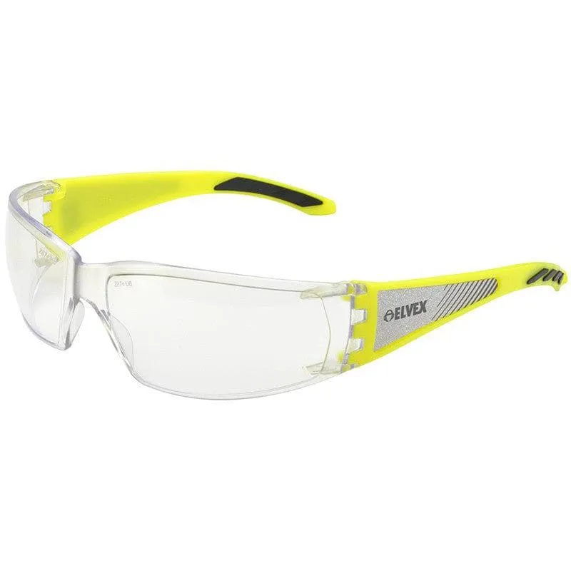 Delta Plus Reflect-Specs Safety Glasses with Reflect Temples Clear Lens