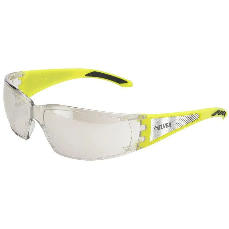 Delta Plus Reflect-Specs Safety Glasses with Reflect Temples Indoor/Outdoor Lens
