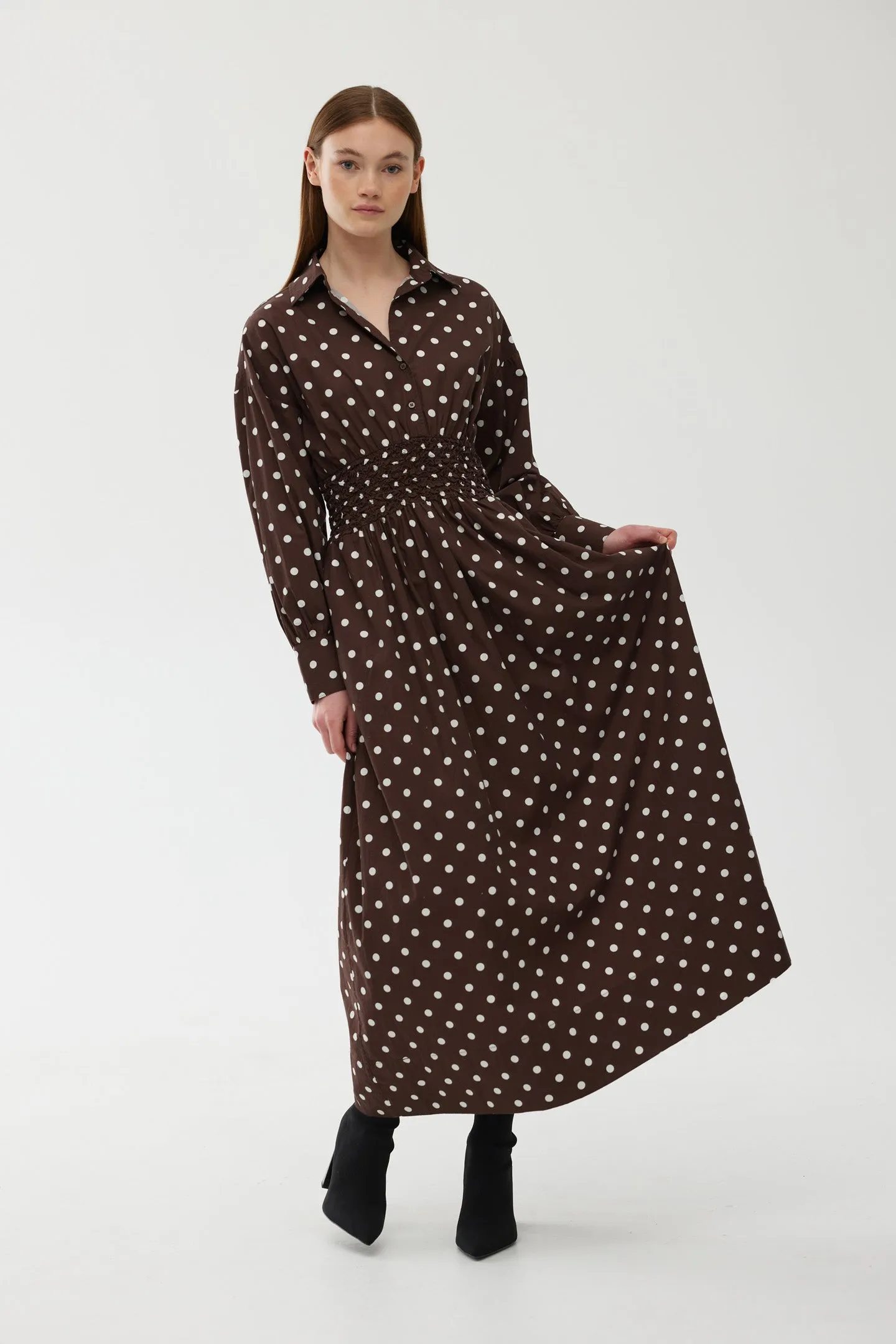 Hazel Dress - Dotty