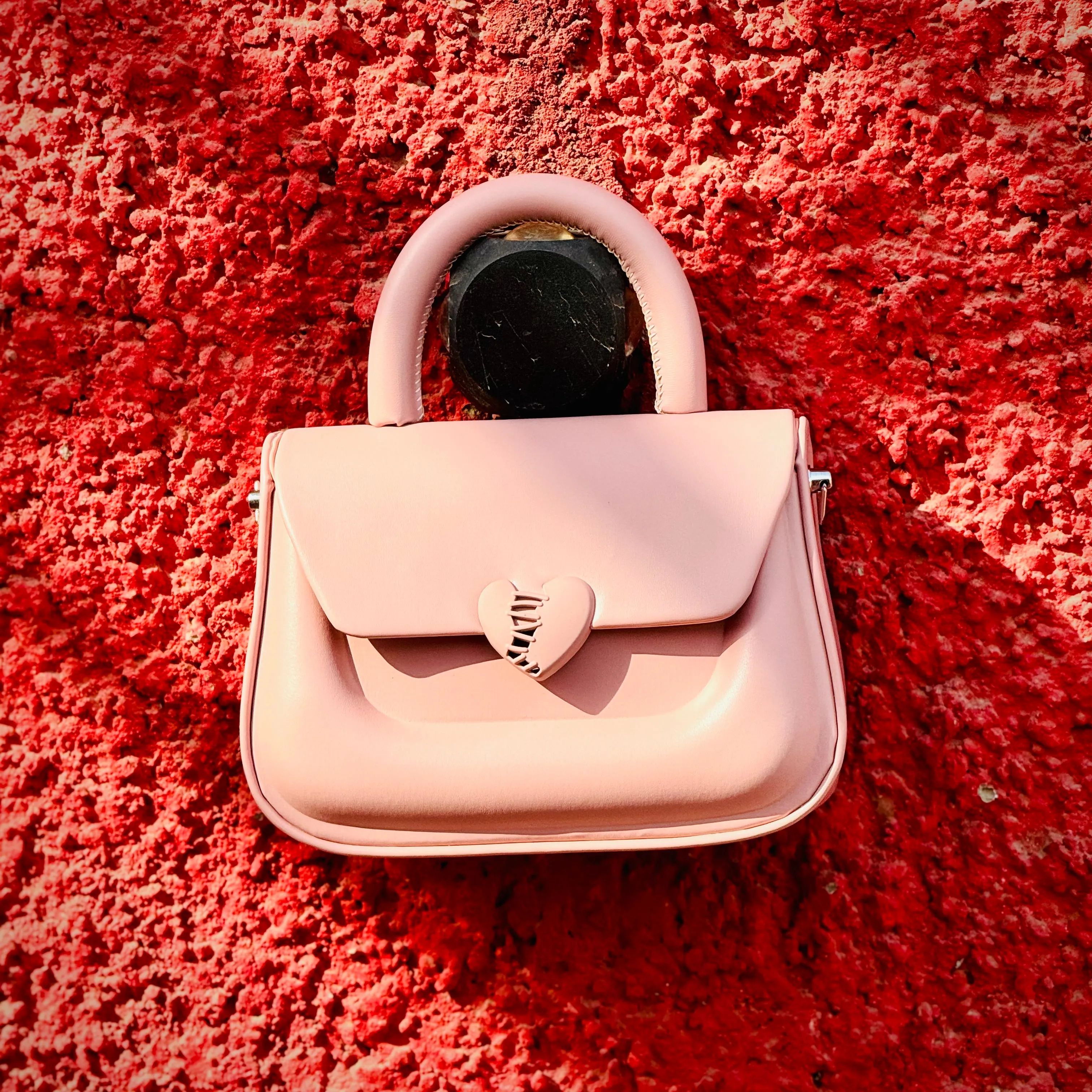 Heart Pink Bag