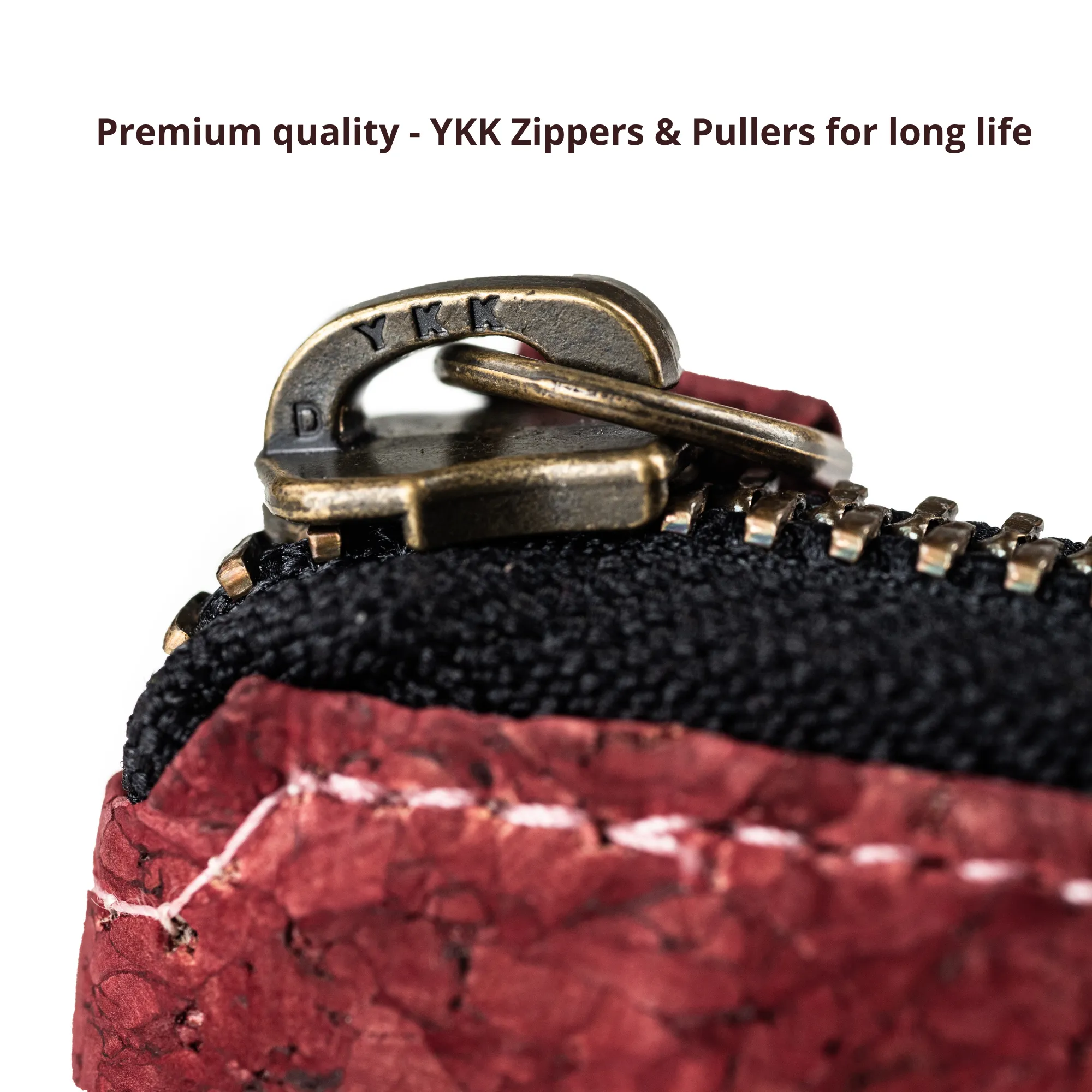 Kiwi Unisex Folding Zip Wallet | Cork Based | Water Resistant | Hand-Crafted | Unisex
