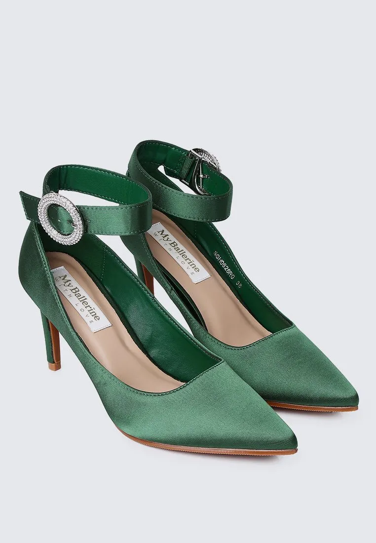 Lyla Comfy Pumps In Green