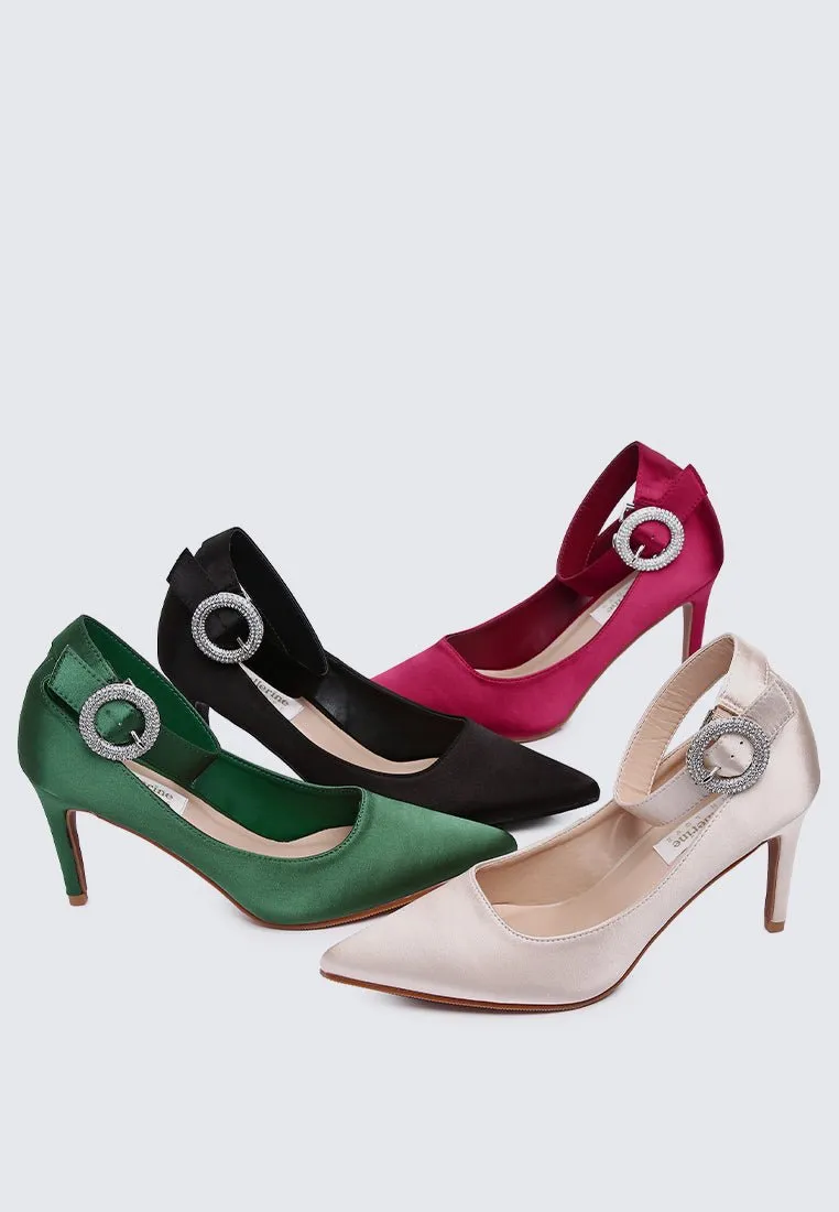 Lyla Comfy Pumps In Green
