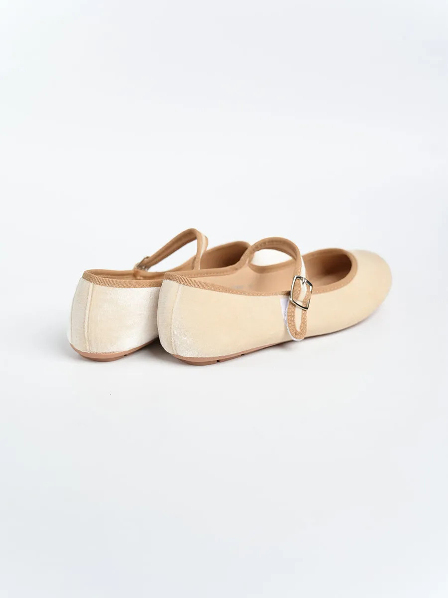 Nikki Ballerina Suede Flats
