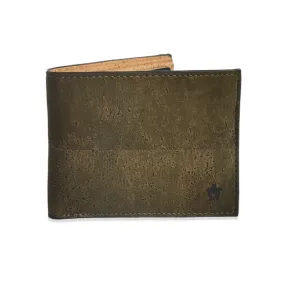 Olive Cork Wallet | Light-weight | Water Resistant | Hand-Crafted | Unisex