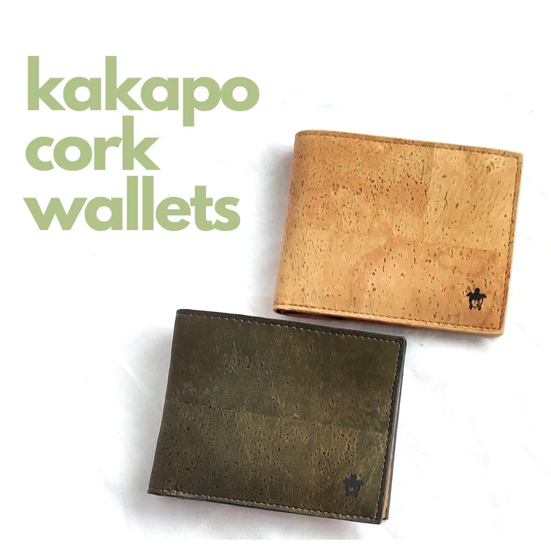Olive Cork Wallet | Light-weight | Water Resistant | Hand-Crafted | Unisex