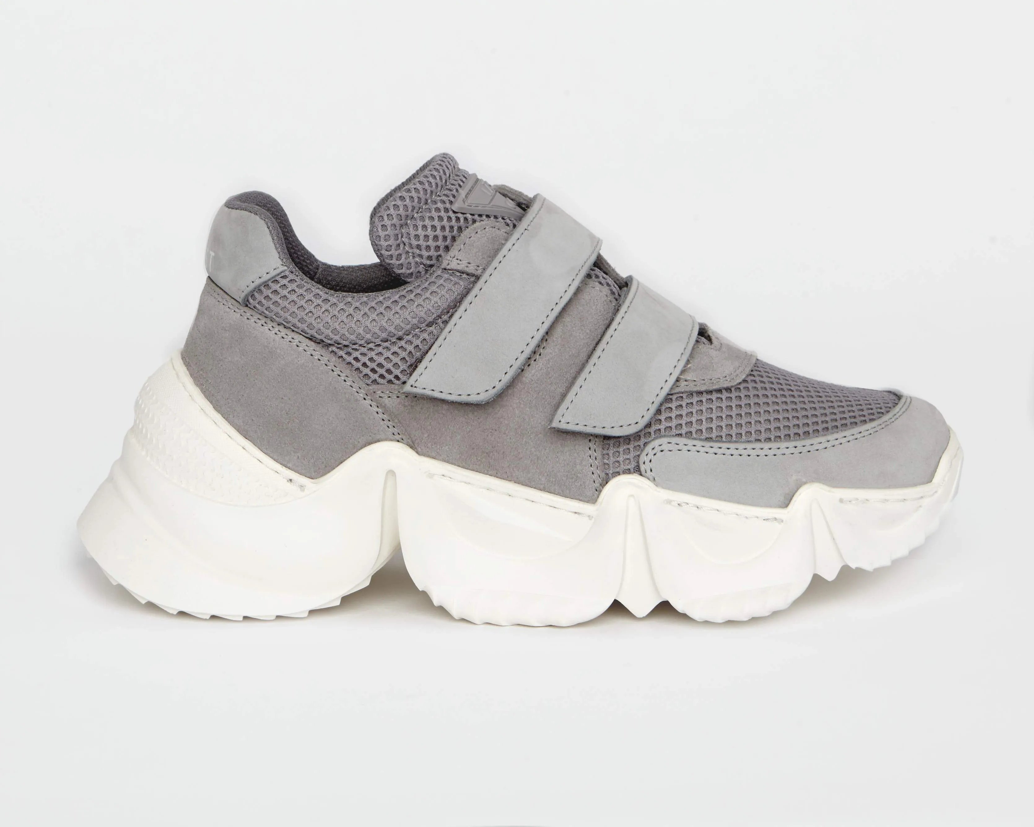 Speed Light Grey Chunky Sneakers