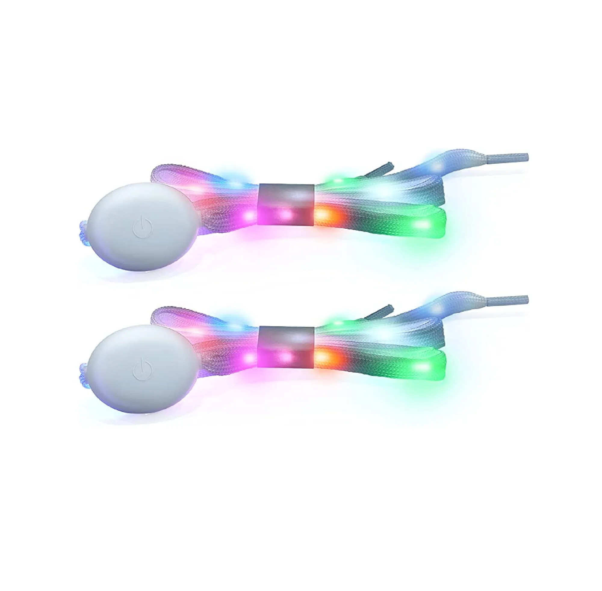 Syhood LED Light Up Shoe Laces Nylon LED Shoelaces with Flashing Shoe Laces for Party Favors Hip-hop Dancing