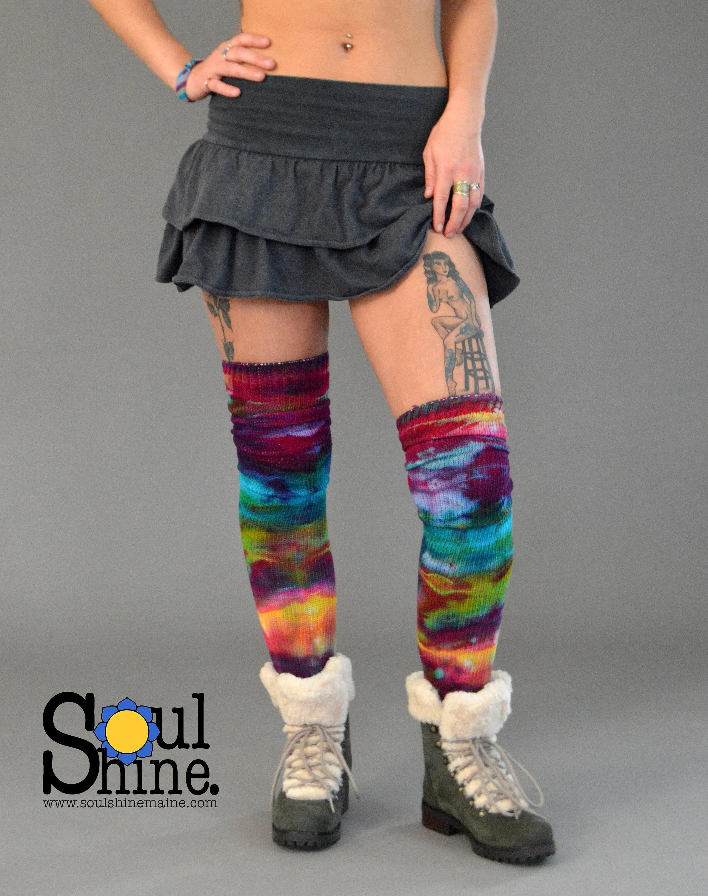 Tie Dye Thigh High | PRIMARY PRISM