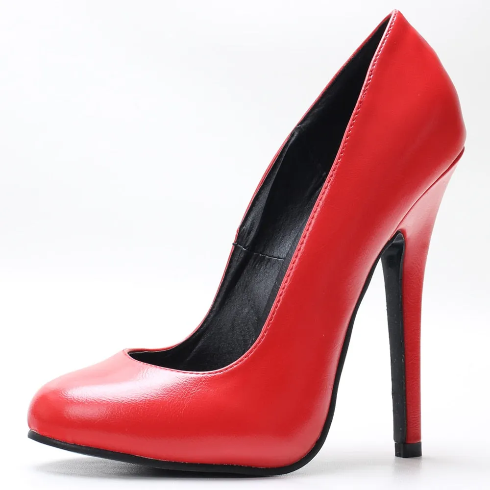Trendy Stiletto Round Toe High Heels