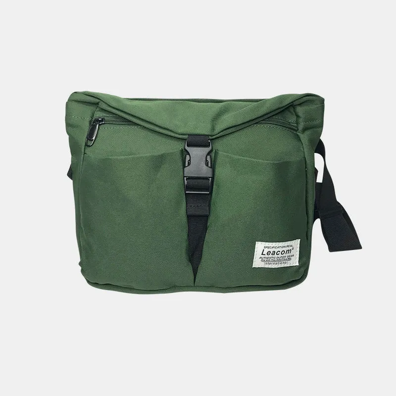 Water Resistant Tactical Shoulder Bag for Men Lightweight Nylon Crossbody Bag