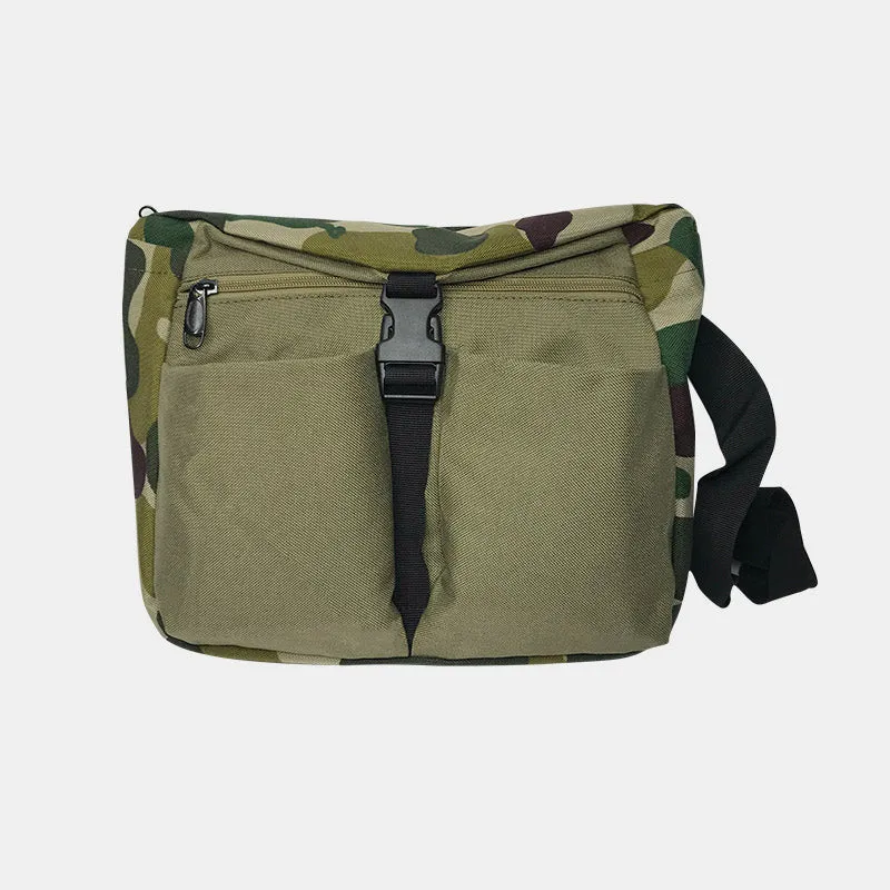 Water Resistant Tactical Shoulder Bag for Men Lightweight Nylon Crossbody Bag